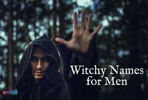 What do you name a male witch